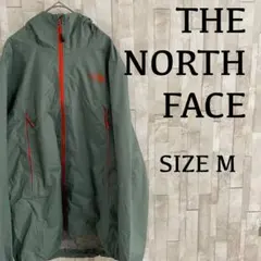 古着 THE NORTH FACE マウンテンパーカー HYVENT M 緑色