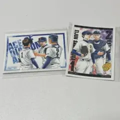ダイヤのA 御幸一也 沢村栄純 スクエア缶バッジ 缶バッジ - メルカリ