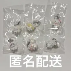 サンリオ ふわふわスノー めじるしアクセサリー コンプ ガチャ キティ