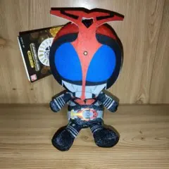 仮面ライダーカブト　Chibi ぬいぐるみ　タグ付き