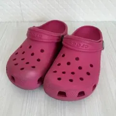 Crocs キッズ サンダル ピンク 19cm