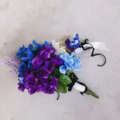 ウェディングブーケ/ブートニア （ハンドメイド）