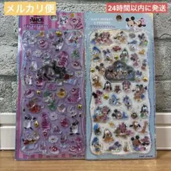 （正規品）プチドロップステッカー　アリス　ミッキー　ミニーベビー　カミオジャパン