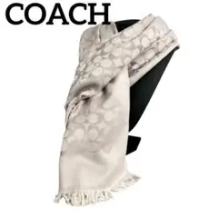 COACH　コーチ　スカーフ　ストール　シグネチャー