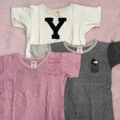 デニムダンガリー Tシャツ　3枚セット　140 スヌーピーのサムネイル