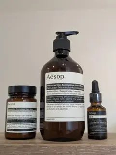 全て新品　Aesop　ハンドウォッシュ　ヘアオイル　ハンドバーム