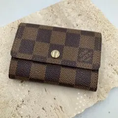 LOUIS VUITTON 折財布 ダミエ ポルトフォイユ アレクサンドラ - メルカリ