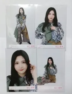 櫻坂46 谷口愛季 生写真4種コンプ 13th BACKS LIVE 緑衣装 - メルカリ
