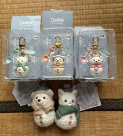 シークレットオブスノーウィーデイ 雪だるま チャーム 雪だるま ぬいぐるみ