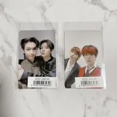 スキズ ユニットトレカ 2枚セット スンミン フィリックス アイエン