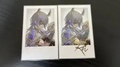 小柳ロウ チェキ風カード