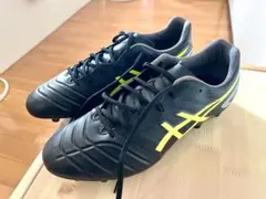 ASICS DS LIGHT サッカーシューズ ブラック/イエロー　27.5㌢
