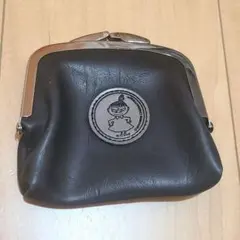 ＴＭＦ ムーミン がま口　コインケース リトルミイ　黒