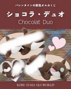 須磨シーワールド オルカくじ ショコラ デュオ シャチ 4等 - メルカリ
