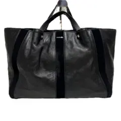 Y2K ディーゼル トートバッグ レザー ブラック DIESEL B15