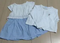 ワンピース　カーディガン　セット