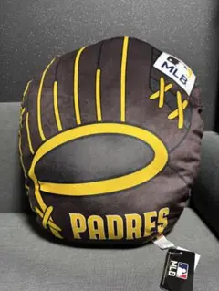 新品未使用品 しまむら MLB グローブクッション パドレス