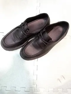 ZARA メンズ ローファー ブラック　ミニマルシューズのサムネイル