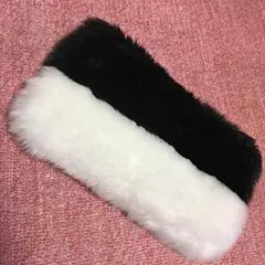 バイカラー♡ファー クラッチ♡