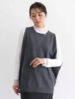 新品未着用⌘CLOVEクローブ⌘大人気コクーンニットベスト　ヤマダヤメドック