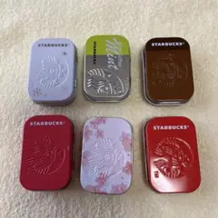 STARBUCKS 空き缶 6個セット