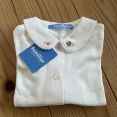 【新品・タグ付き】ファミリア　長袖ブラウス80