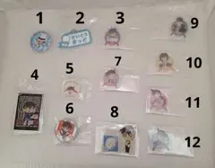 名探偵コナン　アクリルスタンド • 缶バッジセット