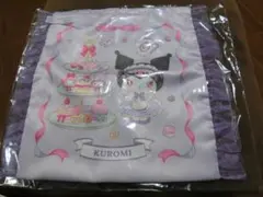 ★マイメロディクロミくじ　フリル付きトートバッグ　クロミ