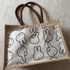 ミッフィー 西松屋　ジュートバッグ トートバッグ