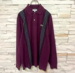 VAINL ARCHIVE × LACOSTE ラコステ 長袖ポロシャツ 日本製