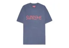 Supreme Raised Script Tee Navy L 新品 - メルカリ