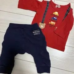 HOT BISCUITS 長袖Tシャツ&スウェットパンツ