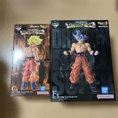ドラゴンボール 一番くじ C賞超サイヤ人孫悟空&F賞孫悟空 身勝手の極意