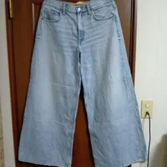 ZARA ワイドレッグデニム 38