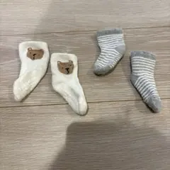 GAP baby ソックス 2足セット 0-3month