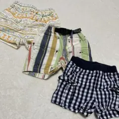 半ズボン　80サイズ ３枚セット