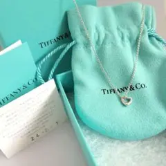 極美品✨️ ティファニー オープンハート ネックレス オンライン限定 7mm