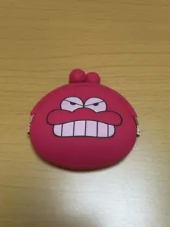 クレヨンしんちゃん ワニ山さん シリコン がま口ポーチ コインケース