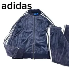 adidas 常田着用 ベロアトラックジャケット パンツSST セットアップ　Mのサムネイル
