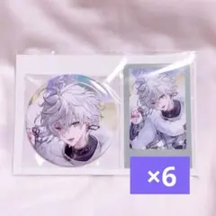 叢雲カゲツ 誕生日2026 箔押し缶バッジ&チェキ封カードセット - メルカリ