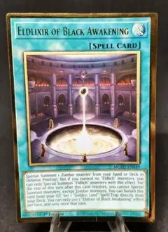 MGED 黒き覚醒のエルドリクシル プレゴル　遊戯王英語版
