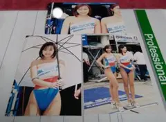 レースクイーン 写真 はがきサイズ 1枚 カルソニック アイドル