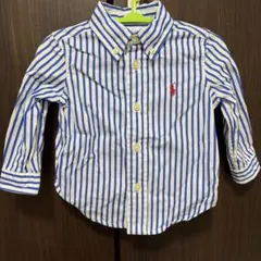 Ralph Lauren ストライプシャツ 9M
