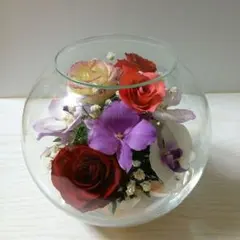 プリザーブドフラワー　アレンジメント