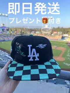 2つセット】LA Dodgersx鬼滅の刃コラボキャップ - メルカリ