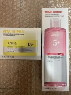 Anua クレンジングバーム & ブースタートナー セット