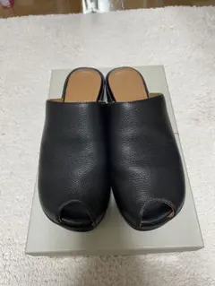 完売品 美品✨ HARE ハレ ミュールレザーサンダル ヒール M - メルカリ
