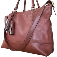 【美品】◾️COACH◾️レガシー ローリー サッチェル◾️タッセル◾️大容量◾️2way