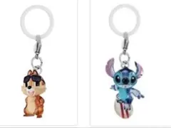 ディズニーキャラクター めじるしアクセサリー SUMMER チップ　スティッチ