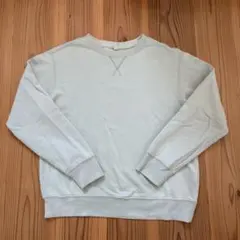 ユニクロ　キッズ　ウルトラストレッチドライスウェットシャツ 160 水色